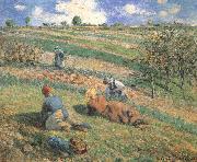 Field work, Camille Pissarro